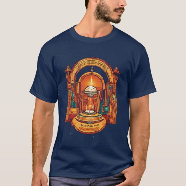 T-shirt Conception du logo Hackathon Innovation Santé (Devant)
