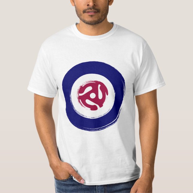 T-shirt Conception du nord d'âme de mod avec l'adaptateur (Devant)