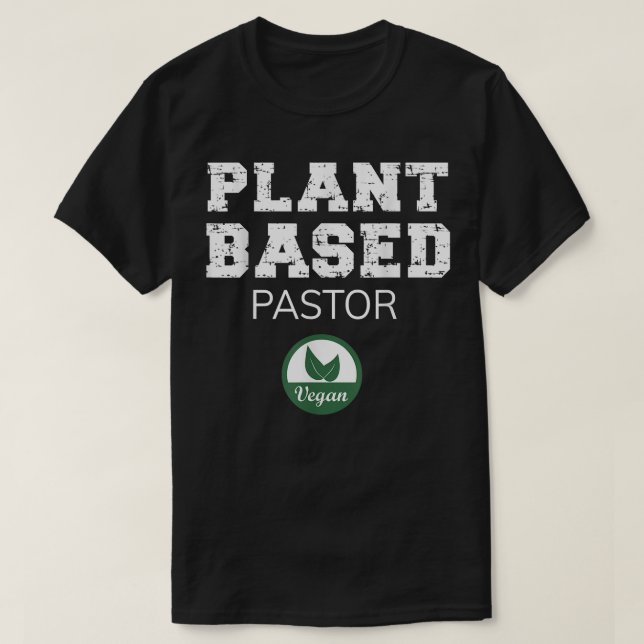 T-shirt Conception du pasteur basé sur le plante (Design devant)