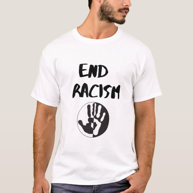 T-shirt Conception du racisme pour les activistes anti-rac (Devant)