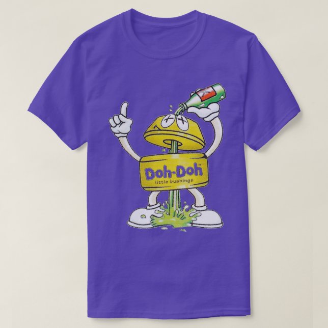 T-shirt Conception du skateboard DohDoh (Design devant)