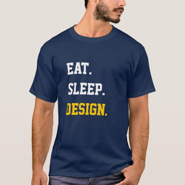 T-shirt Conception du sommeil (Devant)