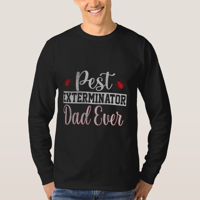 T-shirt Conception du technicien de lutte antiparasitaire  (Devant)