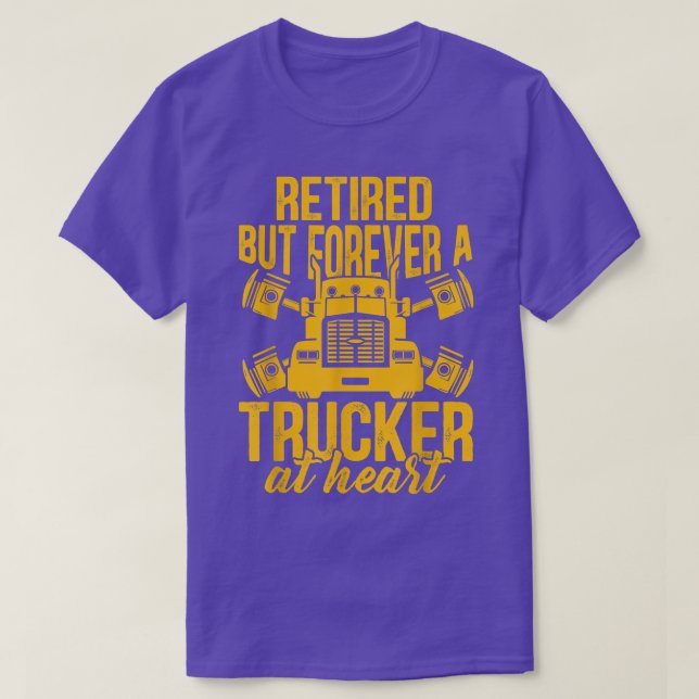 T-shirt Conception du texte du devis du conducteur de cami (Design devant)