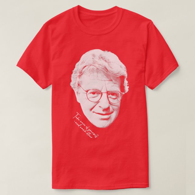 T-shirt Conception du ventilateur rétro de Jerry Springer (Design devant)