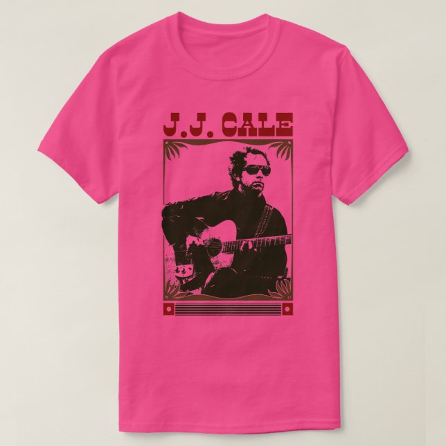 T-shirt Conception du ventilateur rétro de JJ Cale (Design devant)