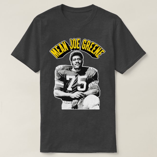 T-shirt Conception du ventilateur rétro de Mean Joe Greene (Design devant)