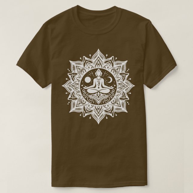 T-shirt conception du yoga (Design devant)