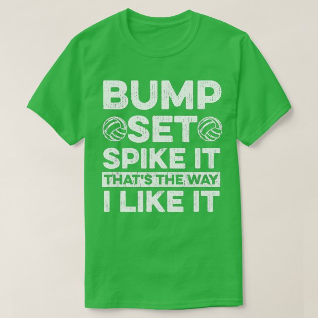 T-shirt Conception d'une équipe de volleyball pour un joue (Design devant)