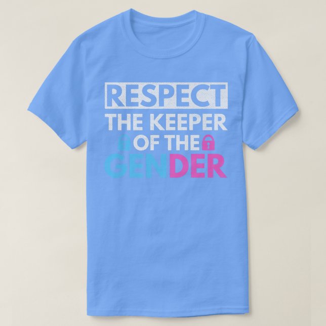 T-shirt Conception d'une révélation de genre pour un gardi (Design devant)