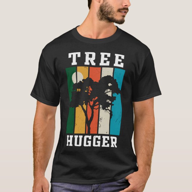 T-shirt Conception écologiste - Graphi Arbre Hugger (Devant)