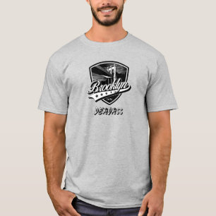 T-shirt Conception élégante de logo Brooklyn Swoosh