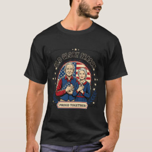 T-shirt Conception ensemble fièrement patriotique vintage