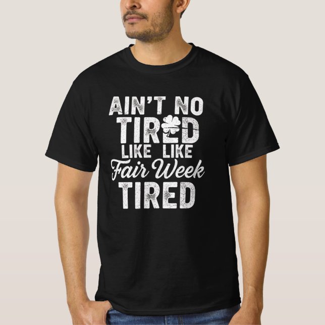 T-shirt Conception Épuisée Mais Heureuse  (Devant)