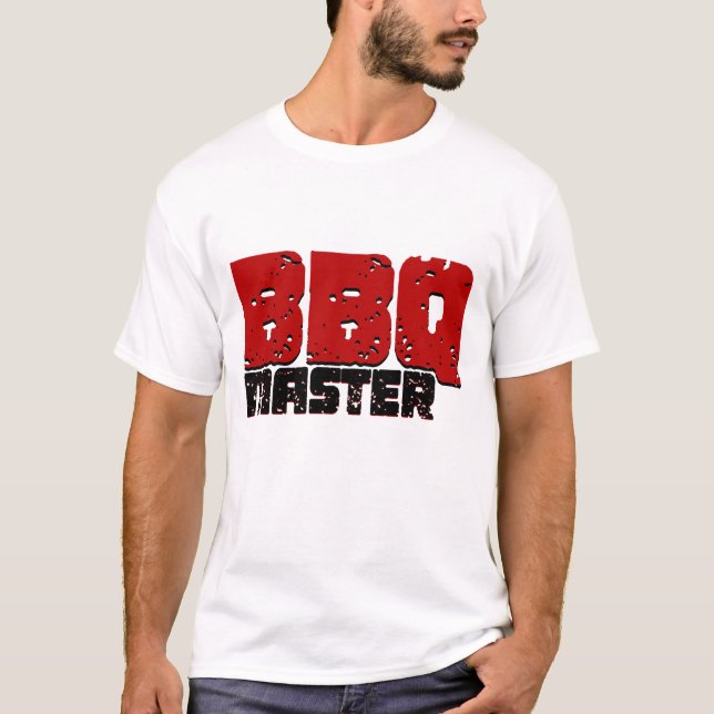 T-shirt Conception esthétique de Master BBQ pour Grill Mas (Devant)