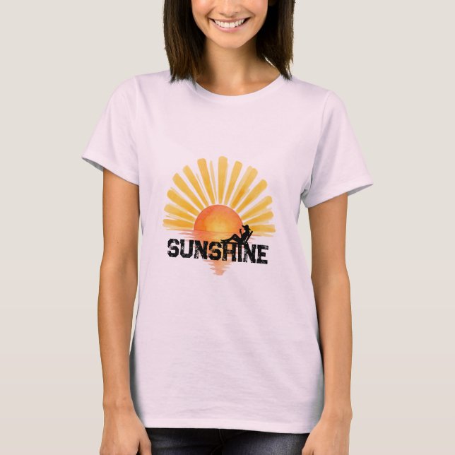 T-SHIRT CONCEPTION ÉTÉ ENSOLEILLEMENT (Devant)