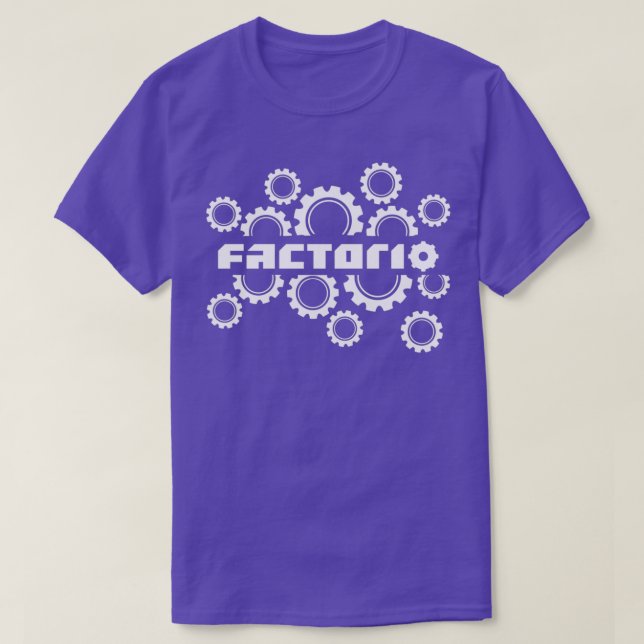 T-shirt Conception Factorio (Design devant)