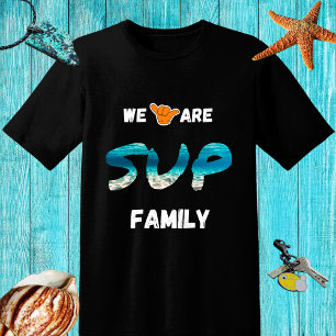 T-shirt Conception familiale SUP avec main shaka