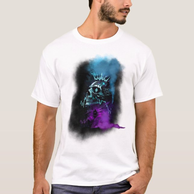 T-shirt Conception Fantastique | Cryptomonnaie | Ethereum (Devant)