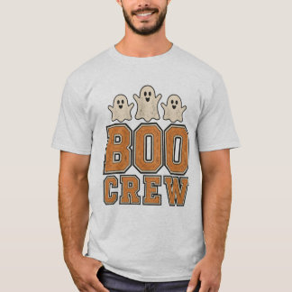 T-shirt Conception fantôme mignon Boo Crew pour Halloween