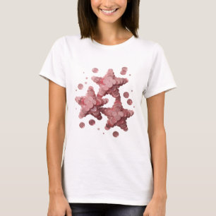 T-shirt Conception FÊTE D'ANNIVERSAIRE ÉTOILE Rose JOUEUSE