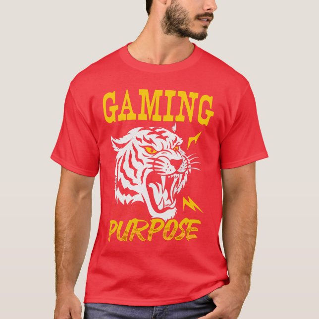 T-shirt Conception Fierceiger à des fins de jeu pour les j (Devant)