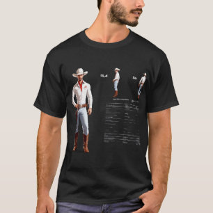 T-shirt Conception flair Frontier - Esthétique Cowboy mode