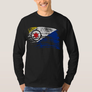 T-shirt Conception fraîche de drapeau de Bonaire