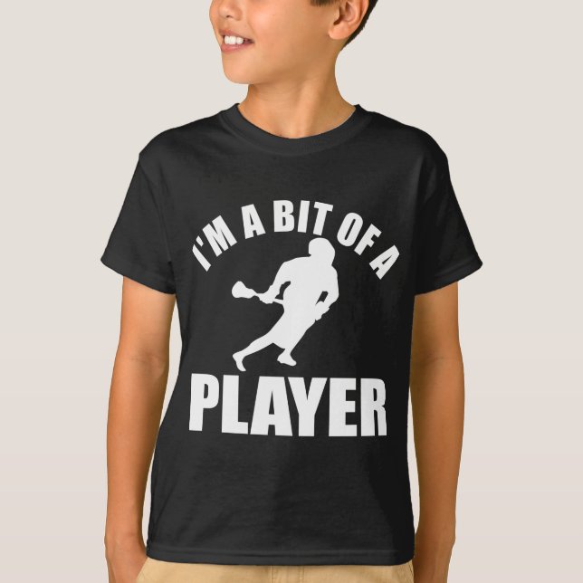 T-shirt Conception fraîche de lacrosse (Devant)