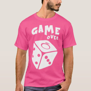 T-shirt Conception Game Over pour l'enterrement de vie de 