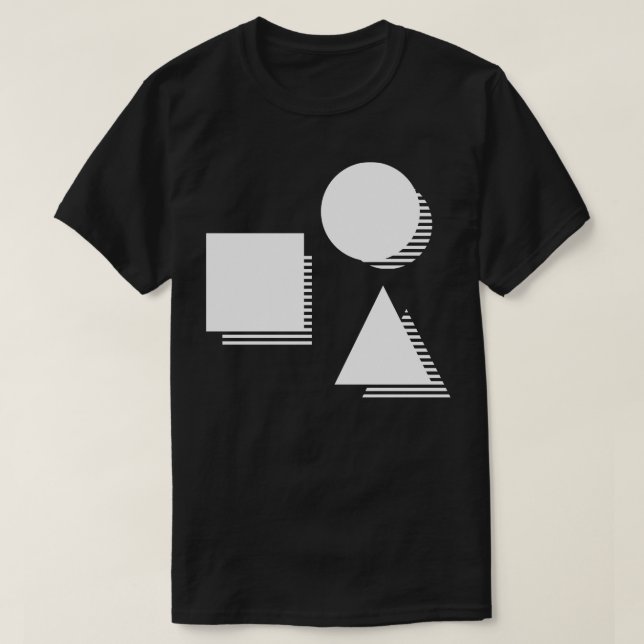 T-shirt conception géométrique (Design devant)