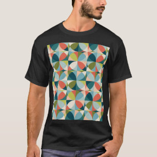 T-shirt Conception géométrique du milieu du siècle, Abstra