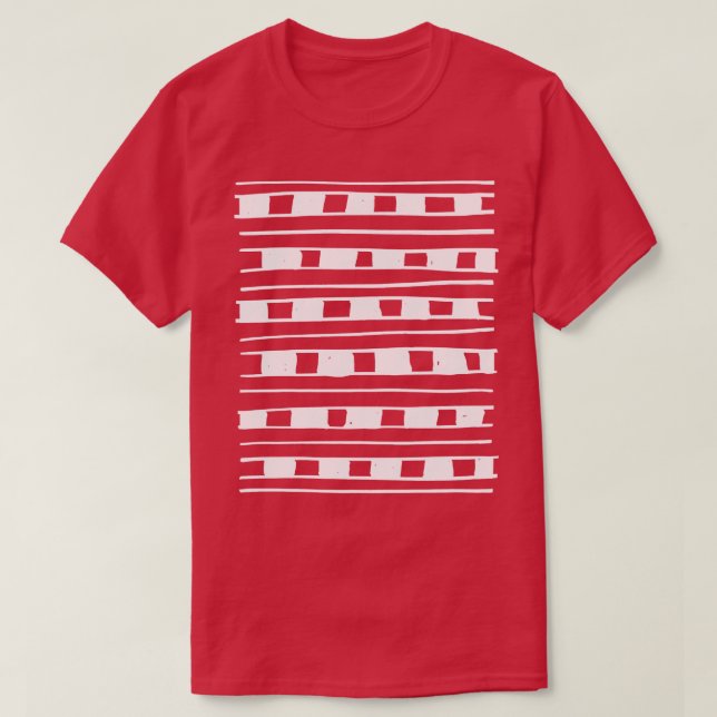 T-shirt Conception géométrique simple (Design devant)