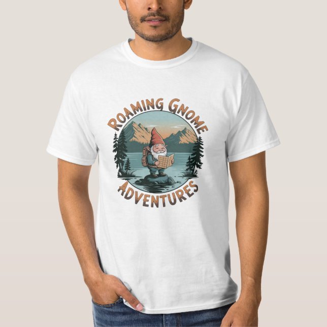 T-shirt Conception Gnome de Jardin mignon pour les fans (Devant)