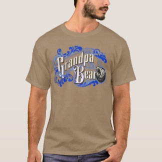 T-shirt Conception gothique de grand-père ours pour grand-
