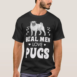 T-shirt Conception Graphique Chien Mignon Pug
