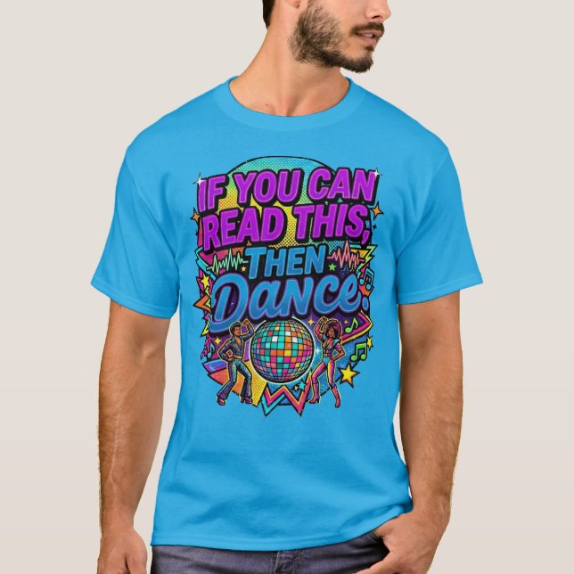 T-shirt Conception Graphique de Balle de Disco Néo Rétro p (Devant)