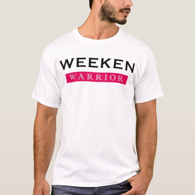 T-shirt Conception Graphique de Texte de Guerrier Gras ave (Devant)