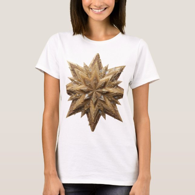 T-shirt Conception graphique Fresh Silver GOLDEN STAR (Devant)