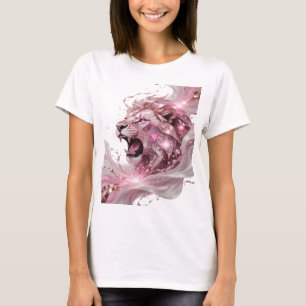 T-shirt Conception graphique LION KING argenté