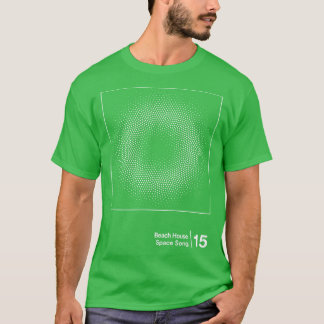 T-shirt Conception graphique minimale de la chanson spatia