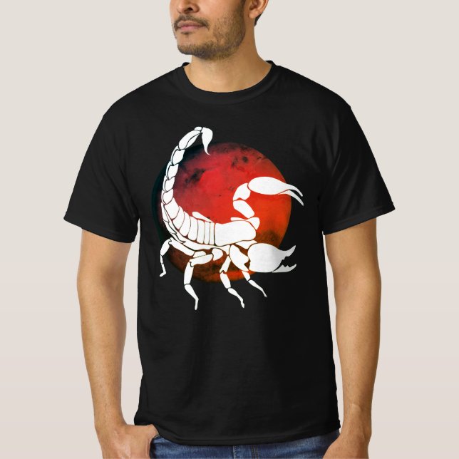 T-shirt Conception graphique | Scorpion Silhouette (Devant)