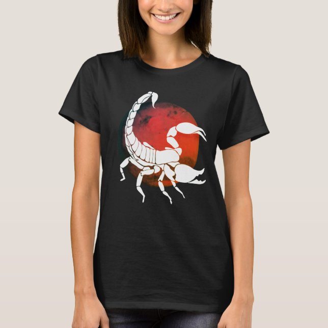 T-shirt Conception graphique | Scorpion Silhouette (Devant)