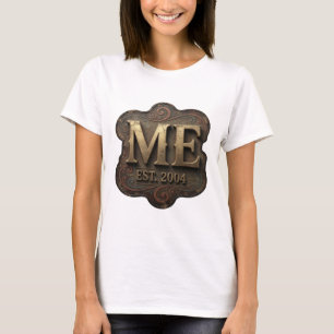 T-shirt Conception graphique Sharp Gold ME EST 2004
