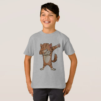 T-shirt Conception graphique tamponnante de pose de hip