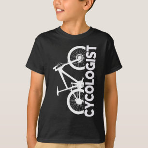 T-shirt Conception Graphique Verticale de Cycologiste de V