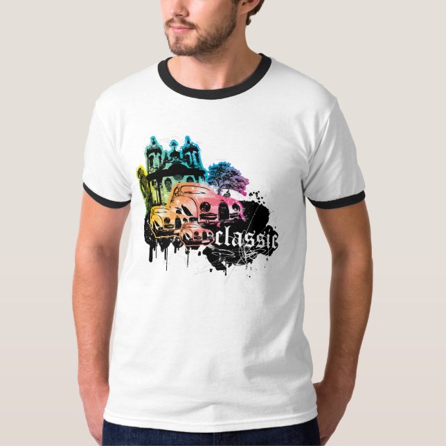 T-shirt conception grunge classique de vintage_saab (Devant)
