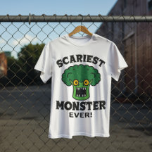 Conception Halloween drôle de monstre de brocoli l