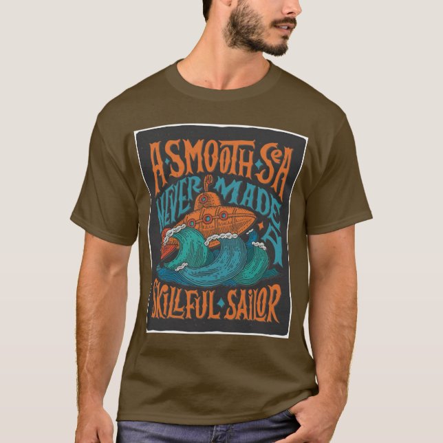 T-shirt Conception Imprimée  (Devant)