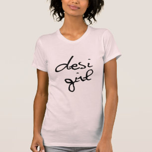 T-shirt conception indienne drôle de desi de hanche chic
